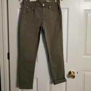 Gap girlfriend colored denim